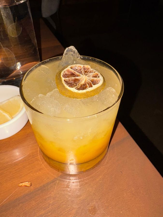 상큼한 칵테일 한 잔