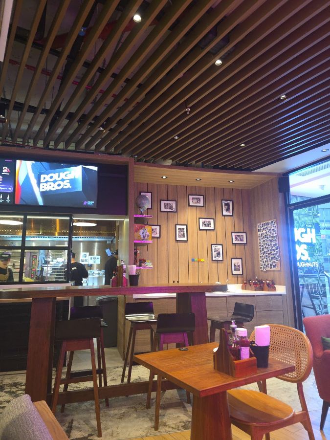 Dough Bros의 내부 인테리어