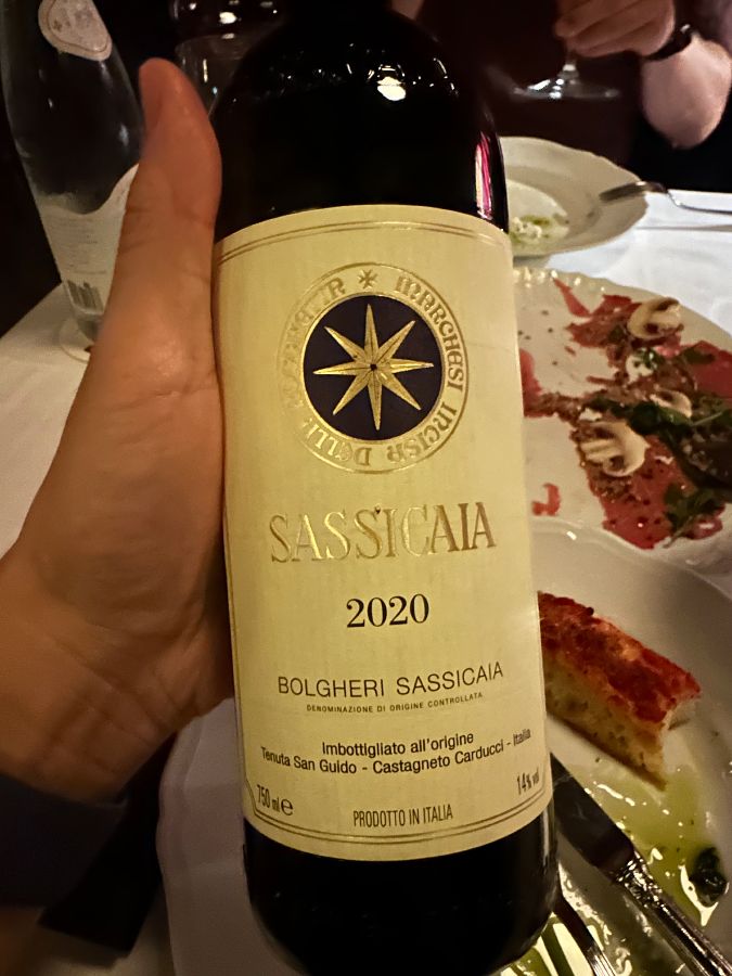 훌륭한 와인 리스트, 이탈리아 와인의 향연