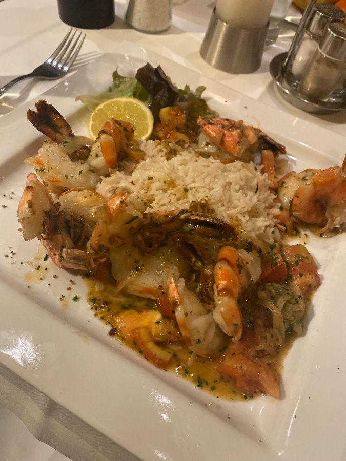 푸짐한 쉬림프 요리