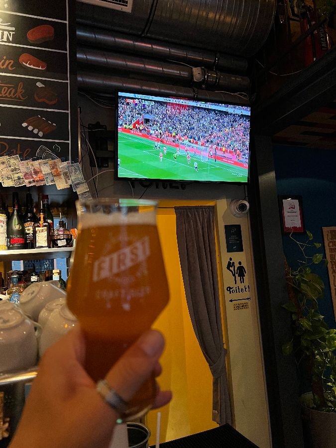 맥주와 스포츠 중계