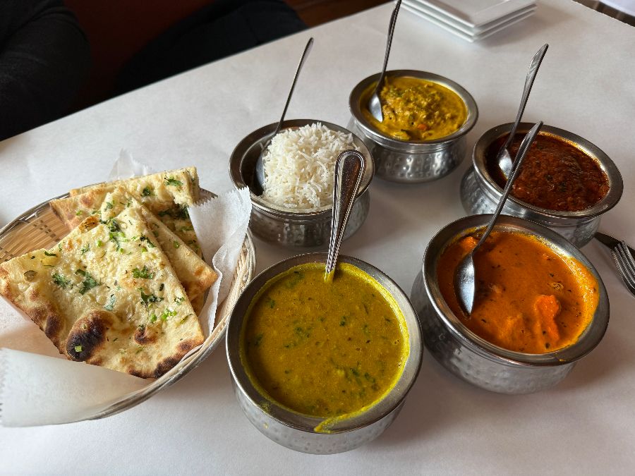 다양한 인도 요리