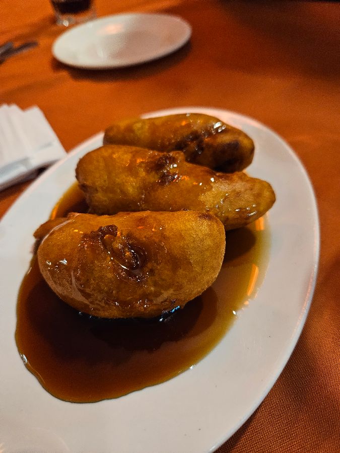 롱싱의 튀긴 바나나