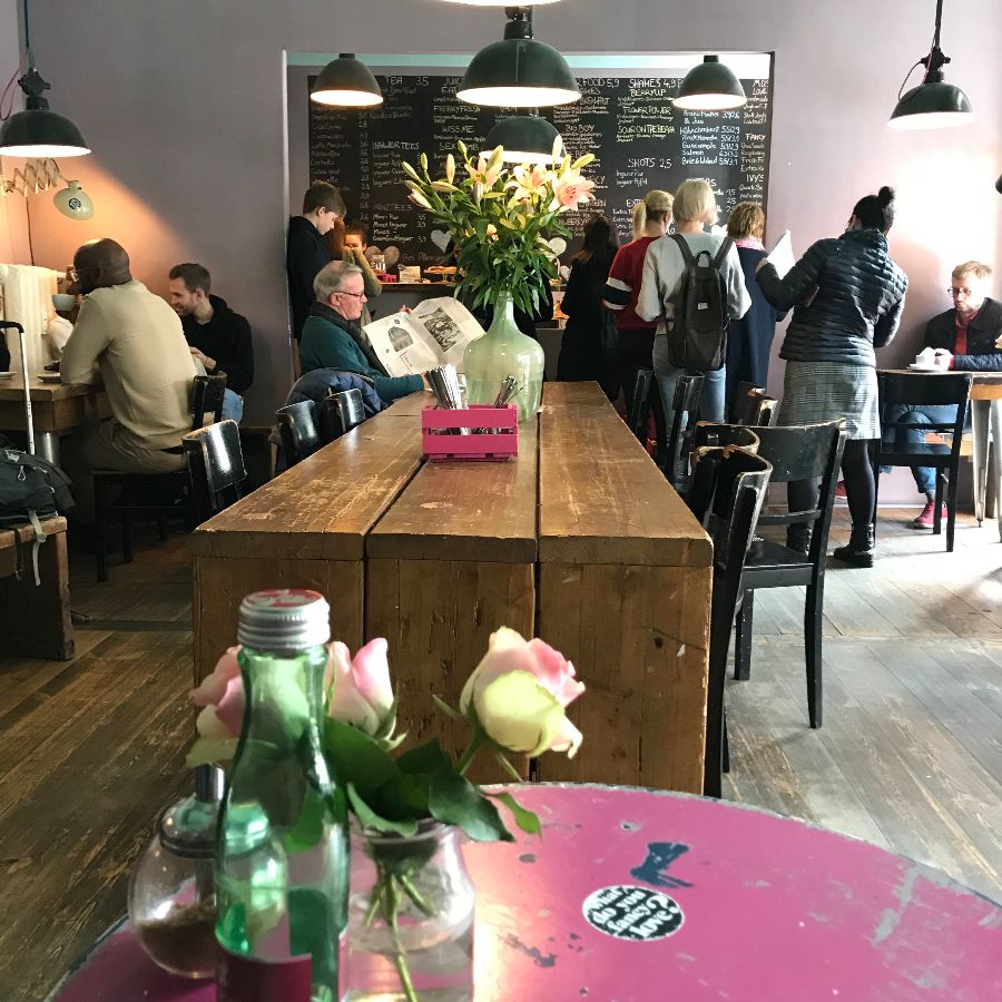 카페 내부 모습