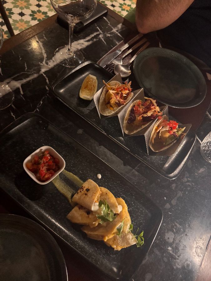 타코와 퀘사디아