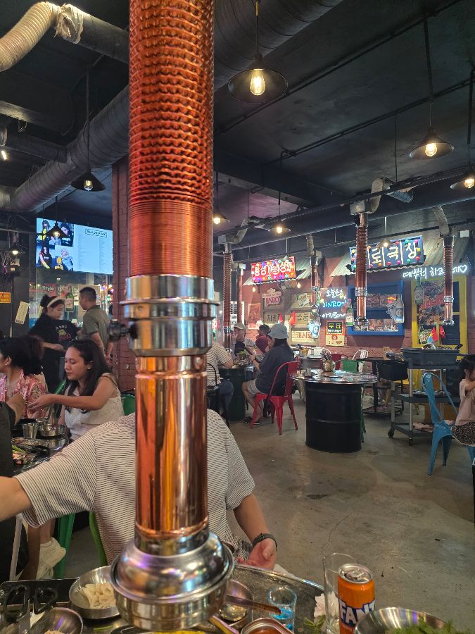 진로바베큐 내부 전경