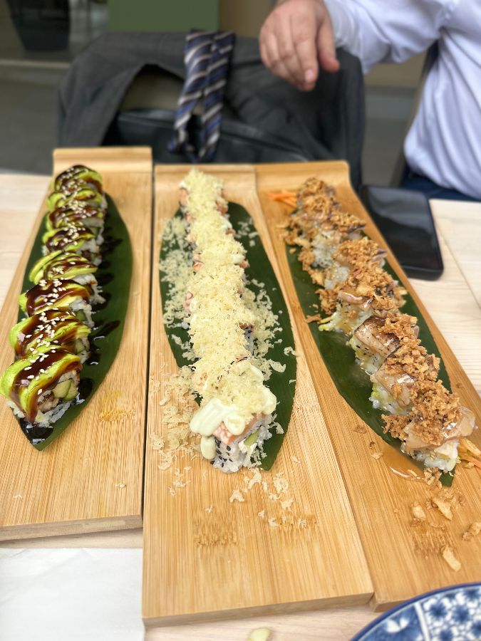 다양한 스시의 향연