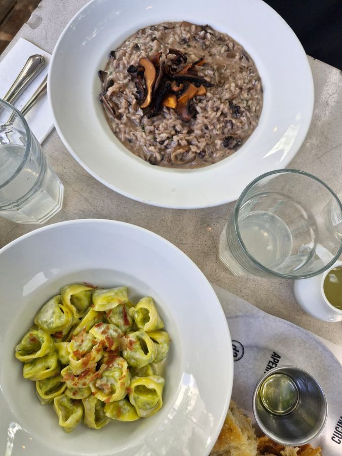 다양한 파스타 메뉴