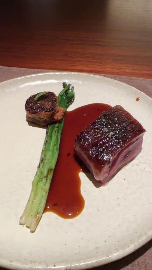 고급스러운 메인 요리