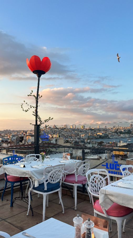 루프탑 테이블 세팅