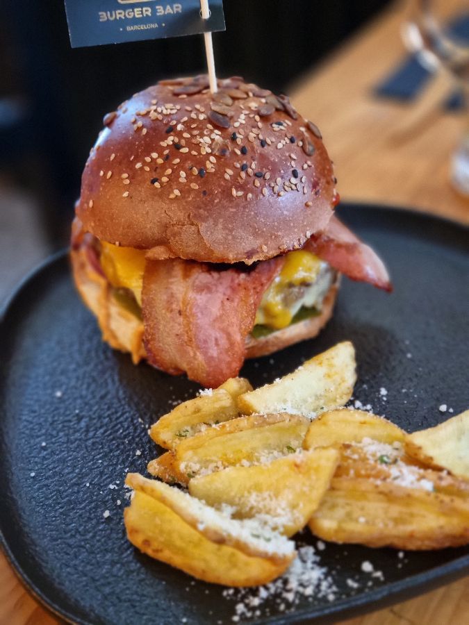 수제 소고기 패티 버거