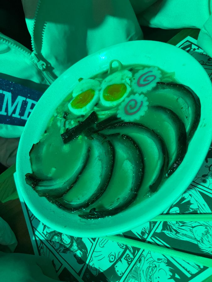 반숙 계란과 차슈가 올라간 라멘