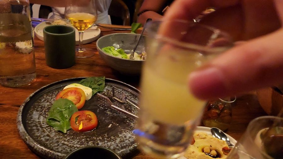 시원한 리몬첼로 한 잔