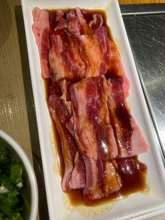 윤기 흐르는 소고기