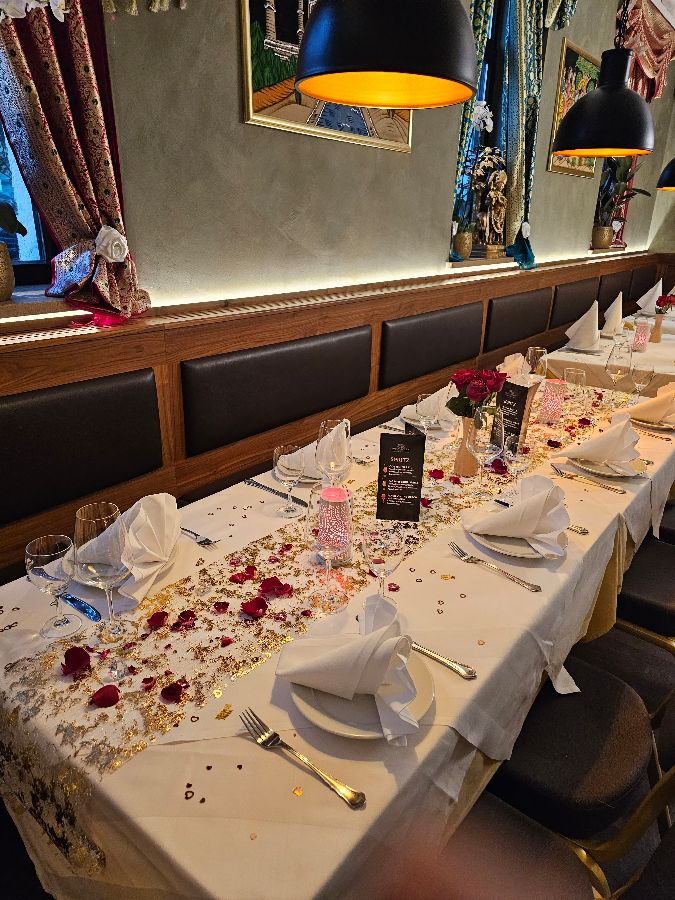 아름다운 테이블 장식