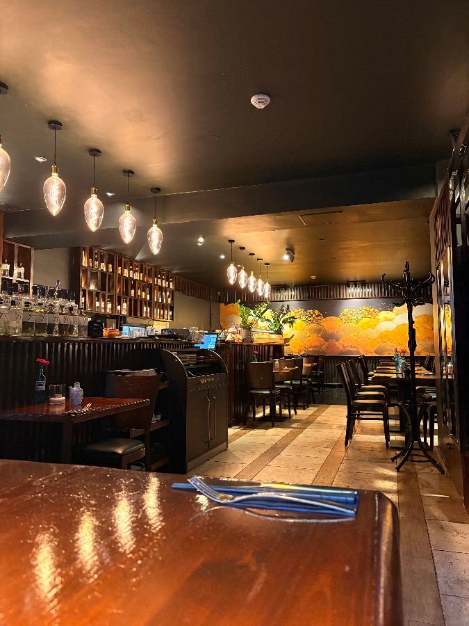 신주 레스토랑 내부 전경