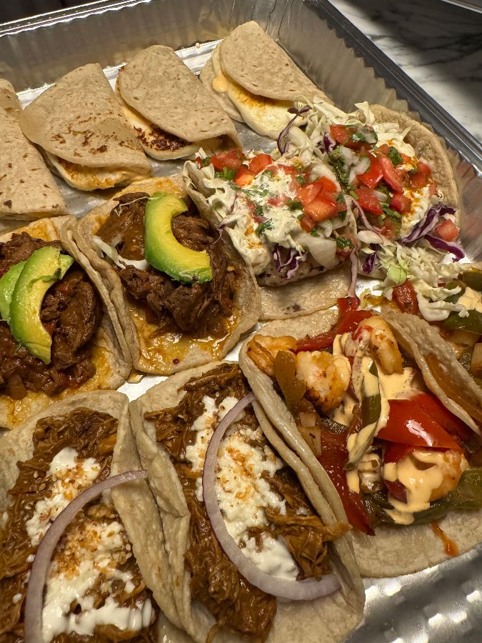 다양한 종류의 타코