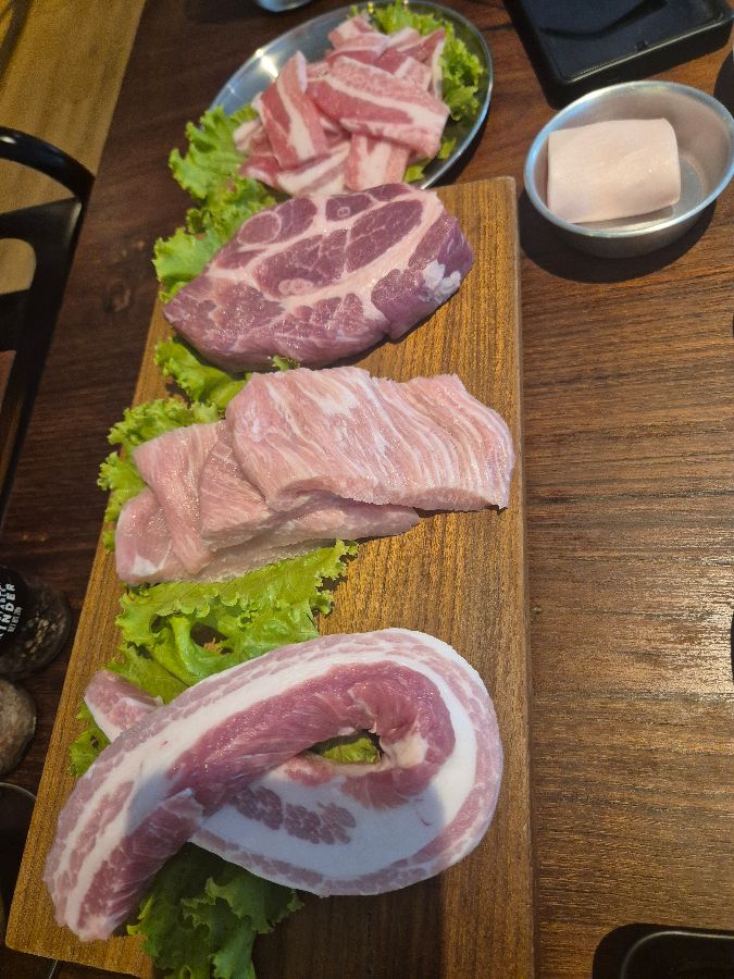 다양한 종류의 고기