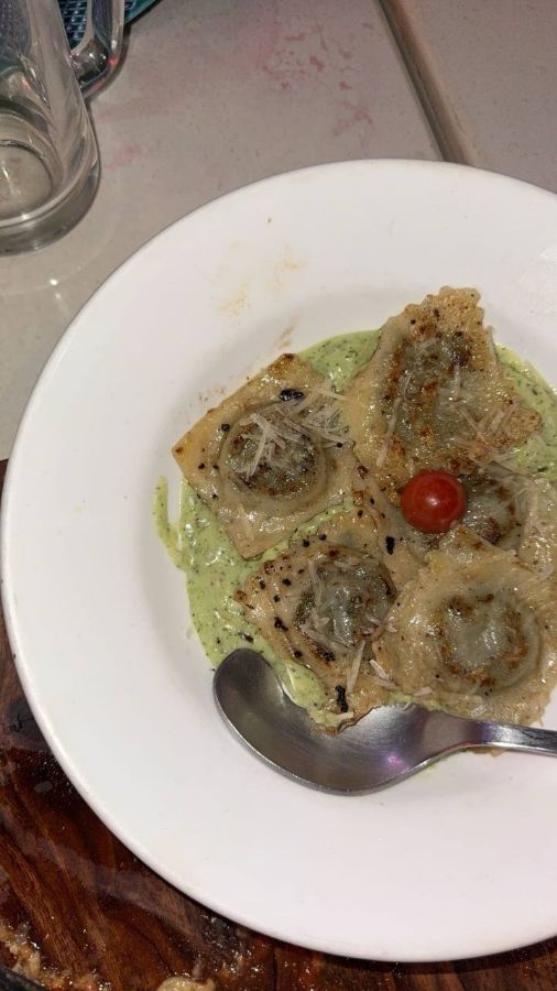 라비올리 근접샷