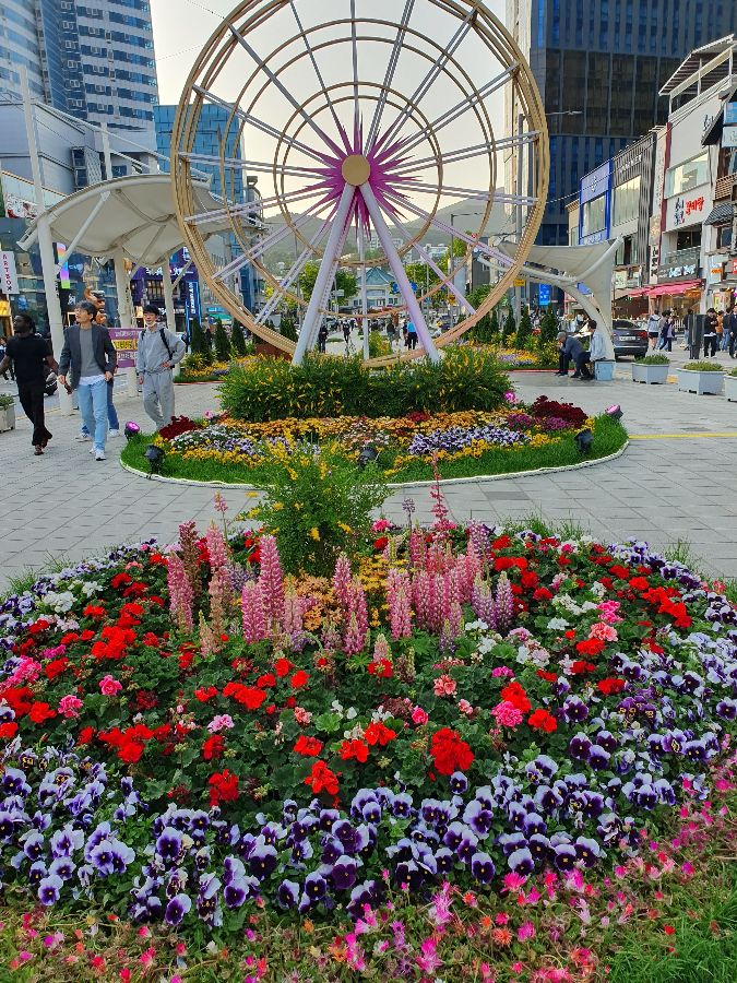 해운대 주변의 아름다운 풍경