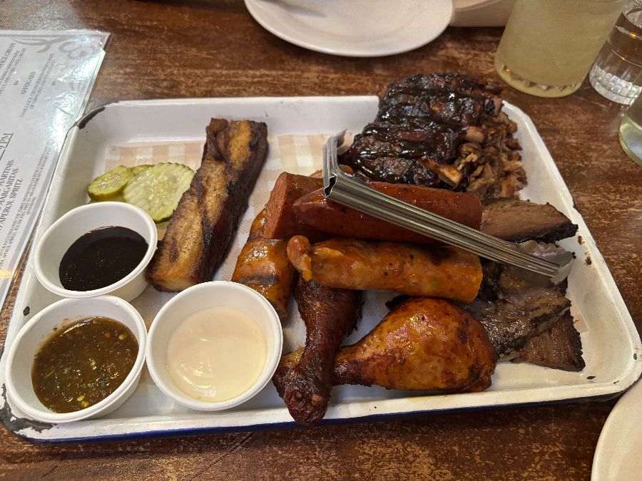 플래터와 사이드 메뉴