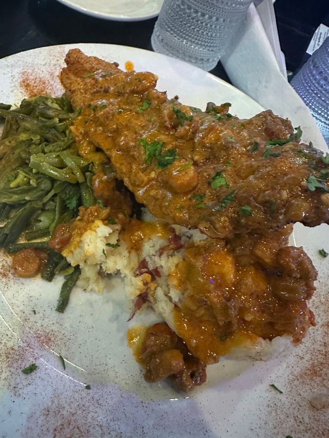 메기 튀김 요리