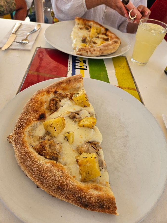 맛있는 피자 한 조각