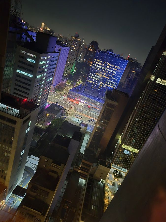 상파울루의 화려한 야경