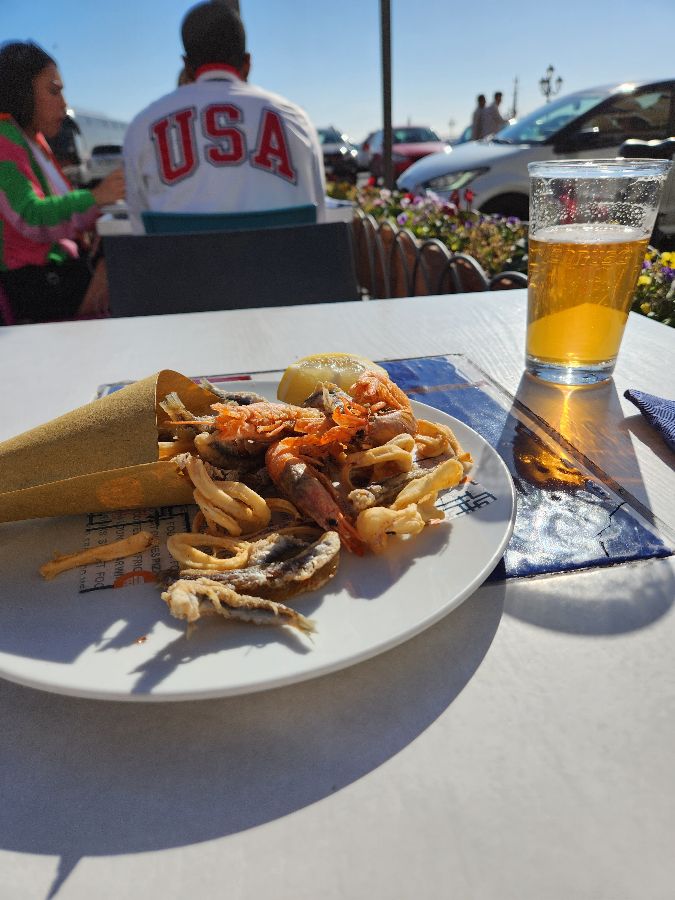 맥주와 함께 즐기는 튀김 요리