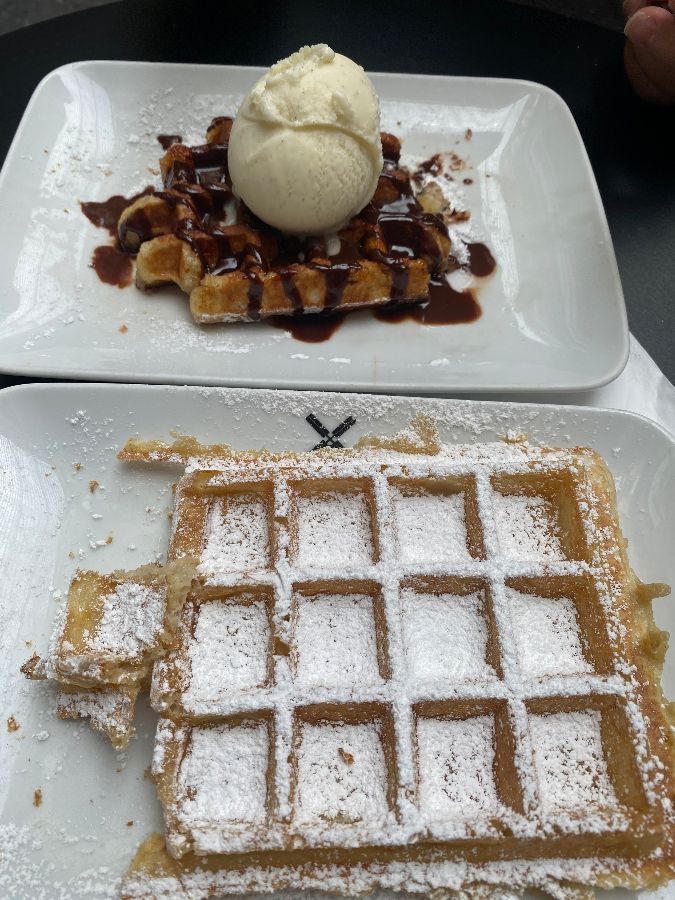 아이스크림 와플