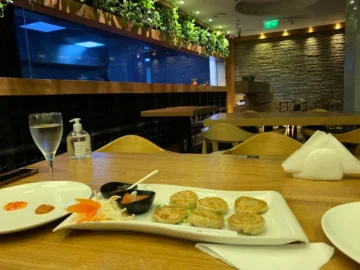 두바이 마리나 숨은 보석, 모모 맛집 탐험의 서막