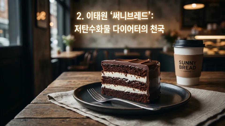 2. 이태원 '써니브레드': 저탄수화물 다이어터의 천국